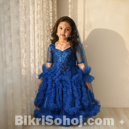 Baby Party Gown (Pori Dress) পার্টি গাউন (পরী ড্রেস)